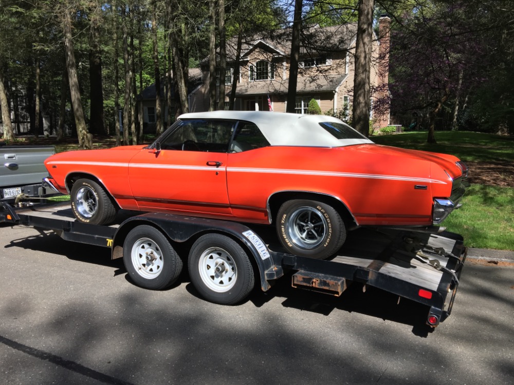 Used 1969 Chevrolet Chevelle -HUGGER ORANGE CONVERTIBLE -RELIABLE/SOLID/CLEAN FUN MUSCLE CAR- SEE VIDEO | Mundelein, IL