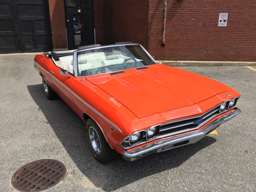 Used 1969 Chevrolet Chevelle -HUGGER ORANGE CONVERTIBLE -RELIABLE/SOLID/CLEAN FUN MUSCLE CAR- SEE VIDEO | Mundelein, IL
