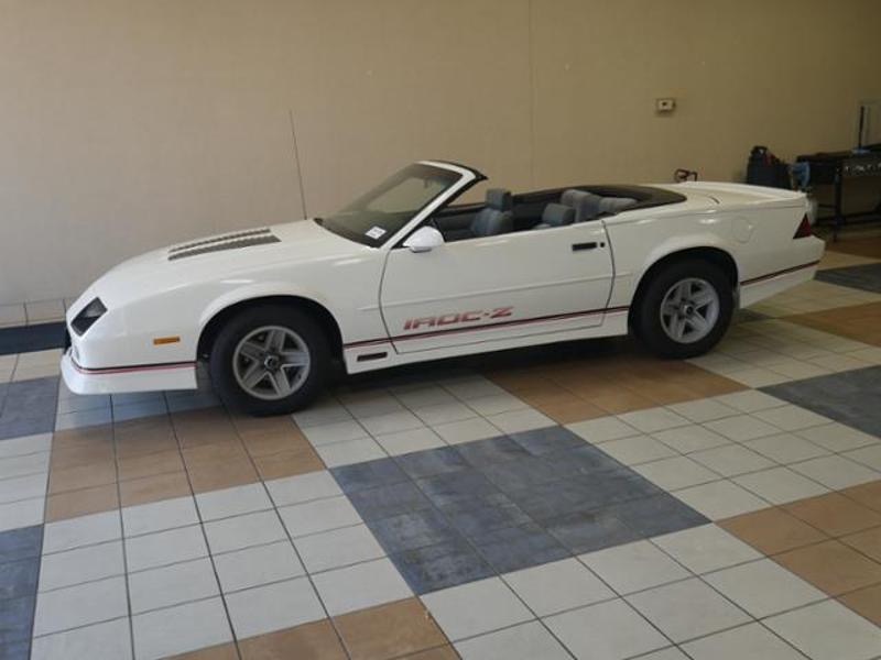 Used 1988 Chevrolet Camaro IROC -1 OWNER Z/28-FACTORY IROC CONVERTIBLE-ONLY 31,615 ORIGINAL MILES- | Mundelein, IL