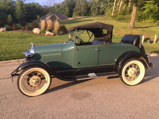 Used 1929 Ford Model A -MOSS GREEN  CLASSIC WITH  RUMBLE SEAT- | Mundelein, IL