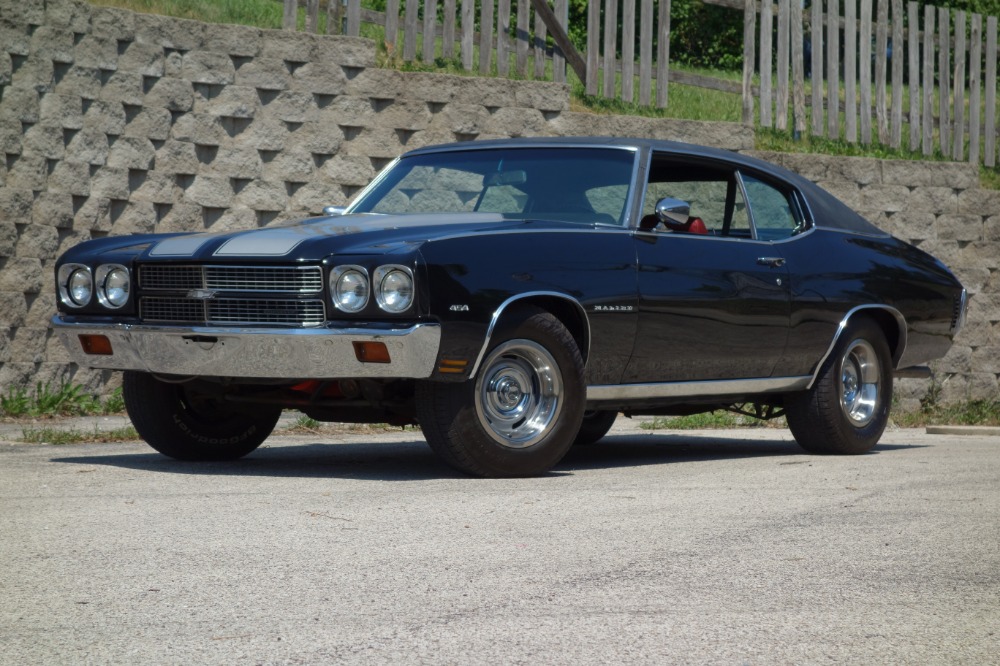 Used 1970 Chevrolet Chevelle - BLACK AND CORTEZ SILVER SS STRIPES-BIG BLOCK 454 BEAST! - SEE VIDEO | Mundelein, IL