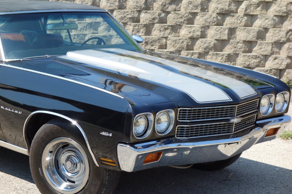 Used 1970 Chevrolet Chevelle - BLACK AND CORTEZ SILVER SS STRIPES-BIG BLOCK 454 BEAST! - SEE VIDEO | Mundelein, IL