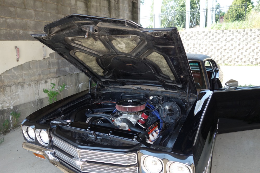 Used 1970 Chevrolet Chevelle - BLACK AND CORTEZ SILVER SS STRIPES-BIG BLOCK 454 BEAST! - SEE VIDEO | Mundelein, IL