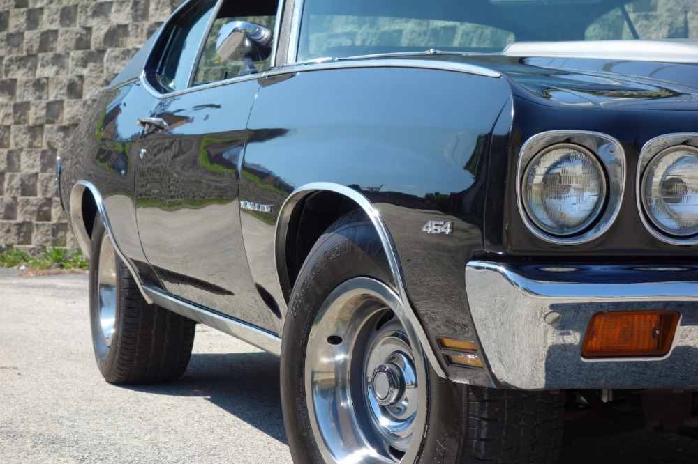 Used 1970 Chevrolet Chevelle - BLACK AND CORTEZ SILVER SS STRIPES-BIG BLOCK 454 BEAST! - SEE VIDEO | Mundelein, IL