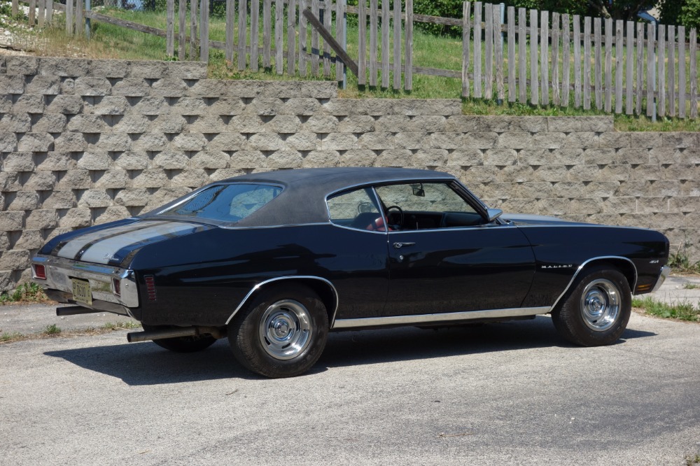 Used 1970 Chevrolet Chevelle - BLACK AND CORTEZ SILVER SS STRIPES-BIG BLOCK 454 BEAST! - SEE VIDEO | Mundelein, IL
