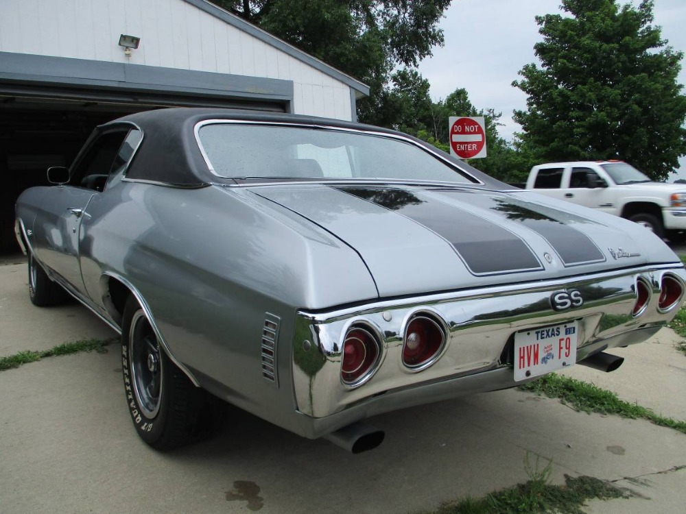 Used 1971 Chevrolet Chevelle -SS-CORTEZ SILVER-CRUISE N STYLE | Mundelein, IL