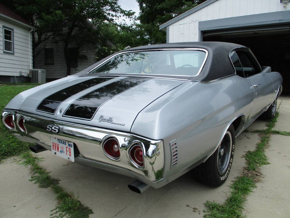 Used 1971 Chevrolet Chevelle -SS-CORTEZ SILVER-CRUISE N STYLE | Mundelein, IL