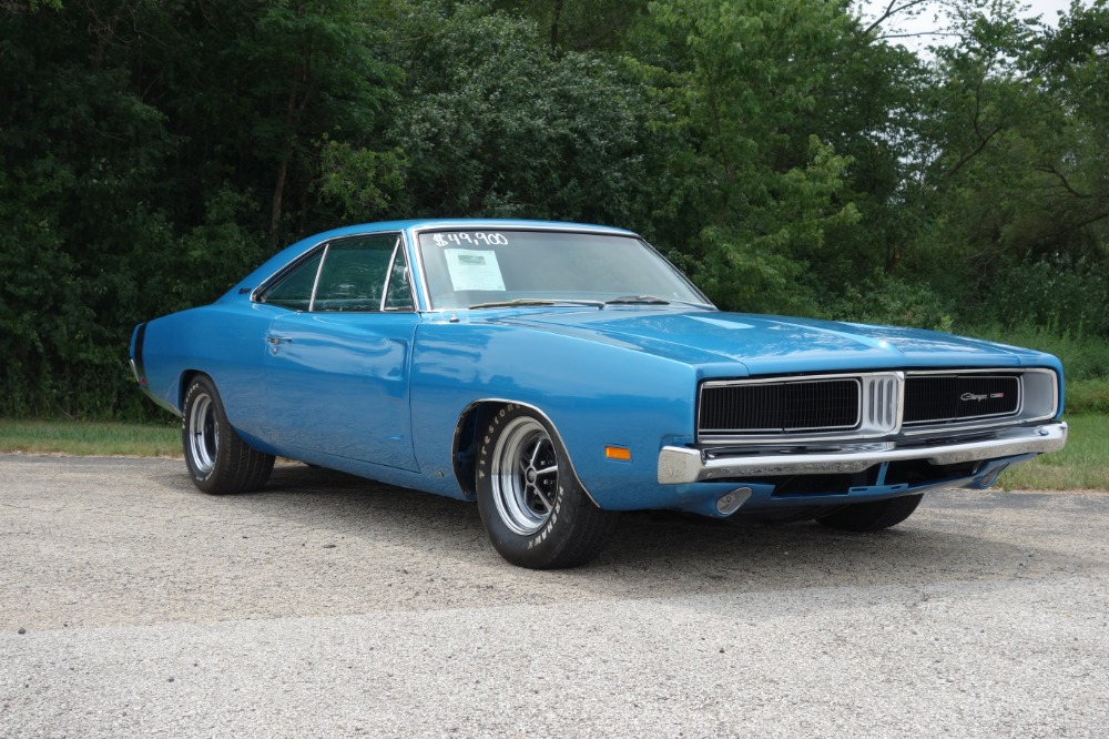 Used 1969 Dodge Charger -CLEARANCE-FRAME UP RESTORED-440 BIG BLOCK-EASY FINANCING-CALIFORNIA MOPAR- | Mundelein, IL