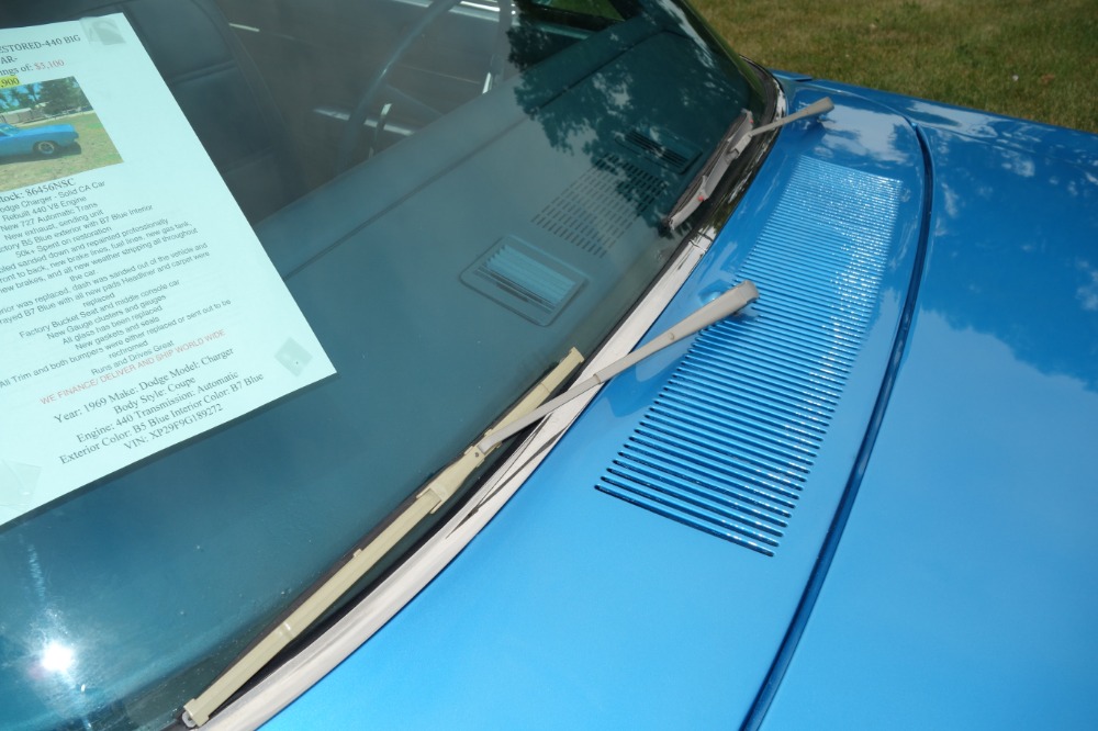 Used 1969 Dodge Charger -CLEARANCE-FRAME UP RESTORED-440 BIG BLOCK-EASY FINANCING-CALIFORNIA MOPAR- | Mundelein, IL