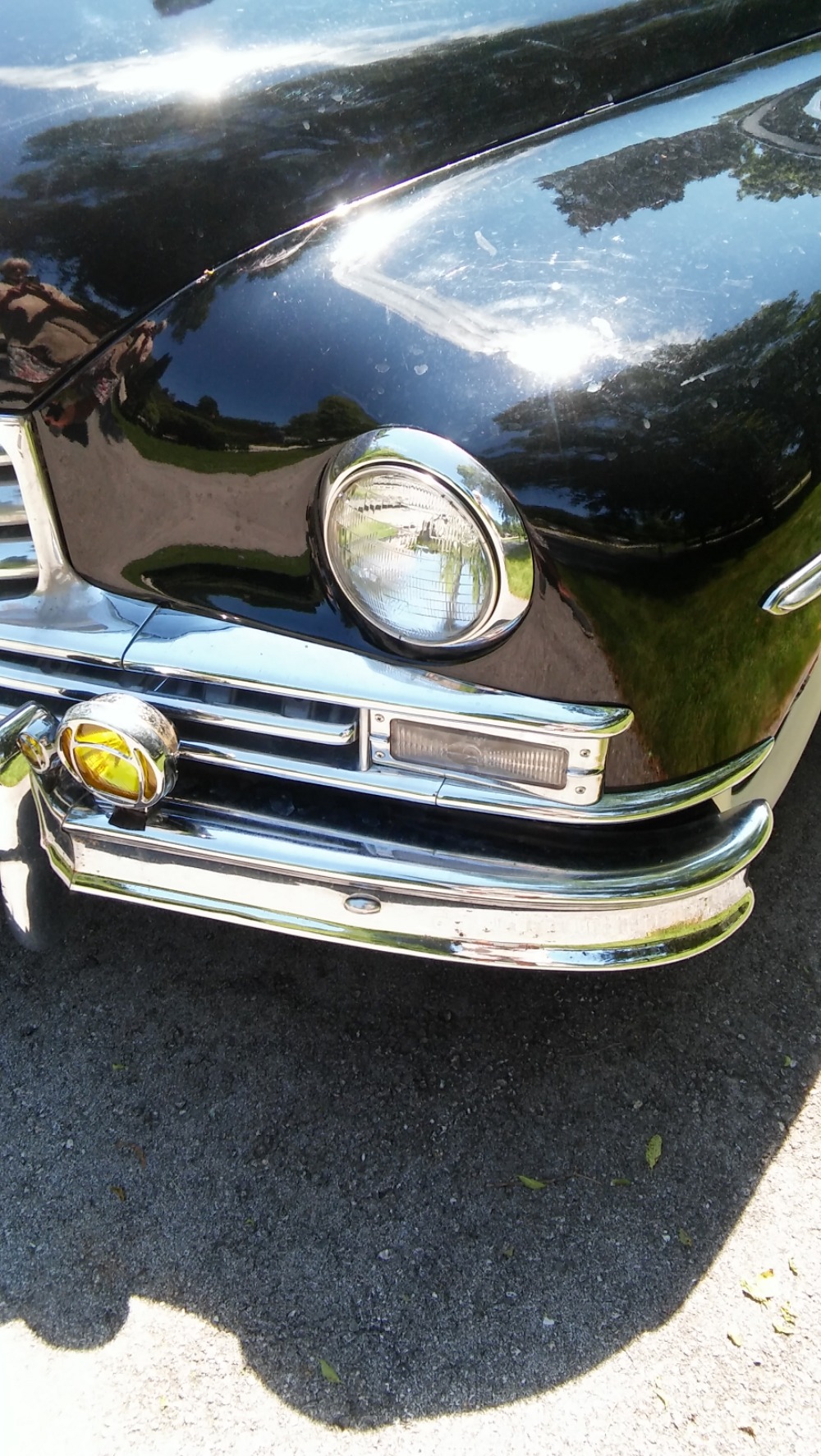 Used 1950 Packard Super 8 - RARE FULTON SUN VISOR AND CORMORANT ORNAMENT - | Mundelein, IL