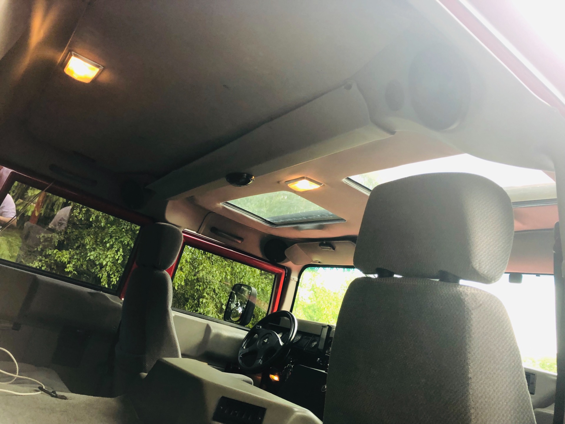 Used 1997 Hummer H1 -DUAL SKYLIGHTS-80k MILES TWIN TURBO DIESEL LUGGAGE RACK-CLEAN-SEE VID | Mundelein, IL