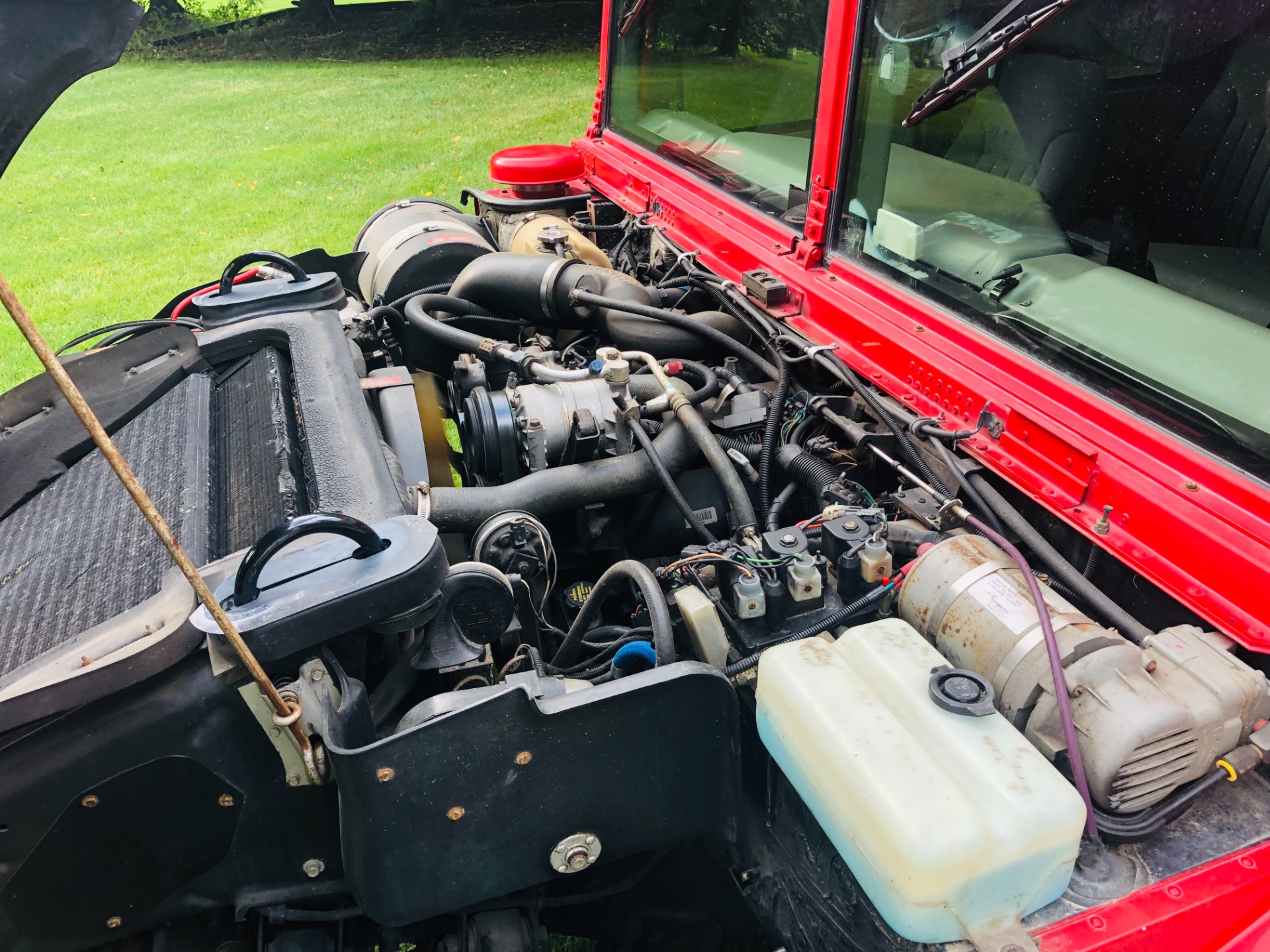 Used 1997 Hummer H1 -DUAL SKYLIGHTS-80k MILES TWIN TURBO DIESEL LUGGAGE RACK-CLEAN-SEE VID | Mundelein, IL