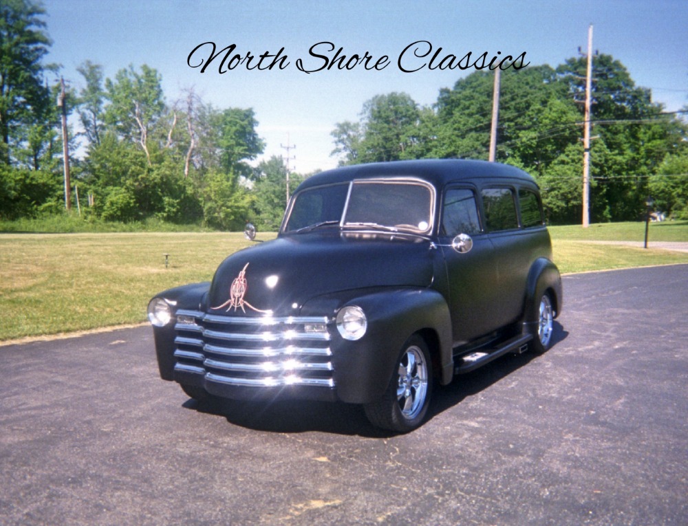 Used 1948 Chevrolet Suburban -SATIN BLACK -  VINTAGE HEAT AND A/C | Mundelein, IL