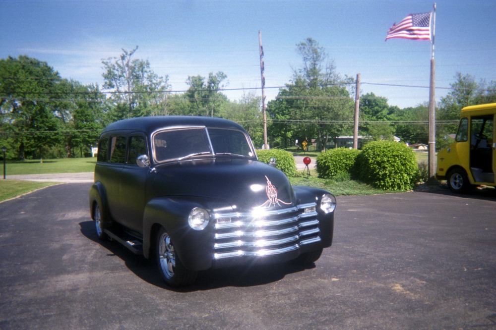 Used 1948 Chevrolet Suburban -SATIN BLACK -  VINTAGE HEAT AND A/C | Mundelein, IL