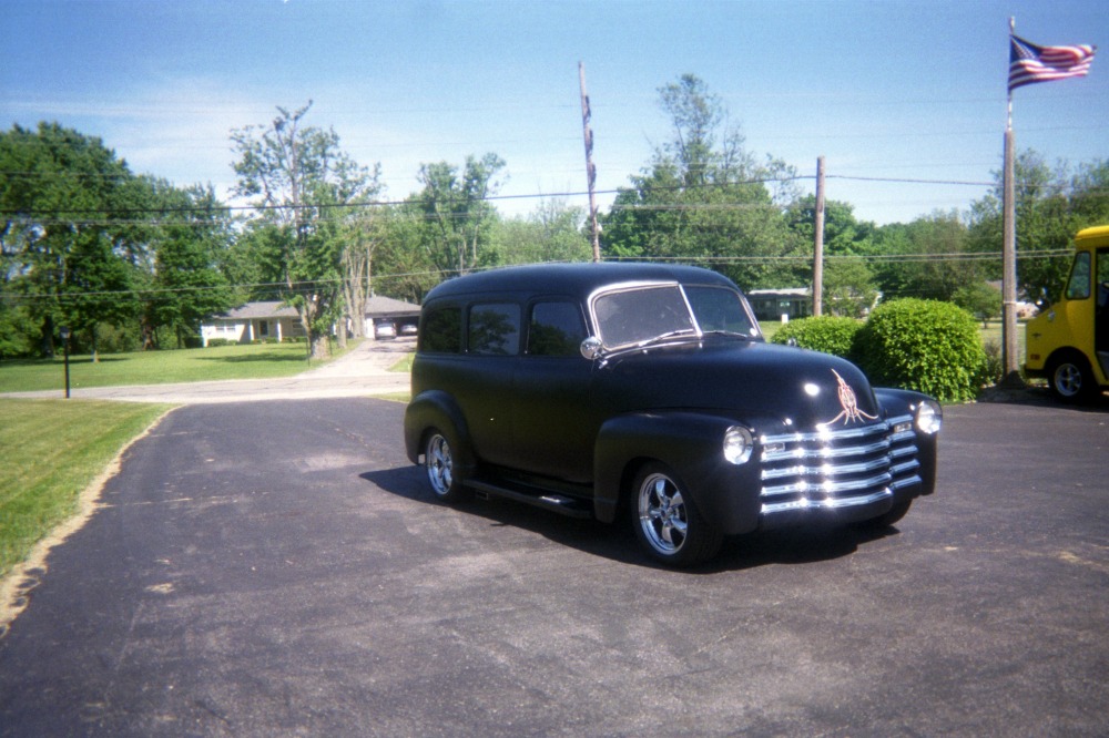 Used 1948 Chevrolet Suburban -SATIN BLACK -  VINTAGE HEAT AND A/C | Mundelein, IL