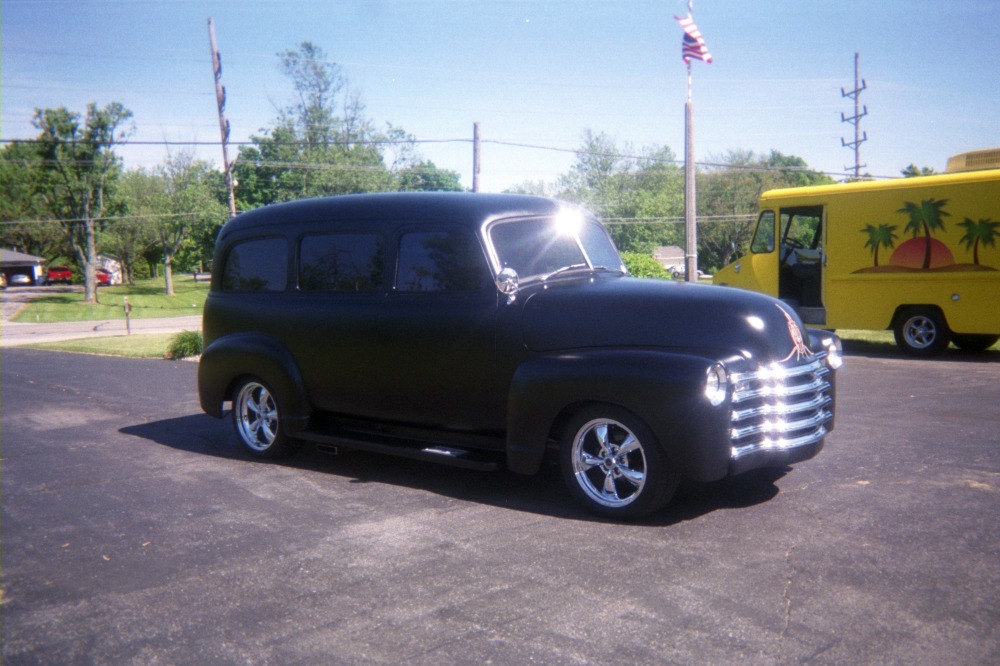 Used 1948 Chevrolet Suburban -SATIN BLACK -  VINTAGE HEAT AND A/C | Mundelein, IL