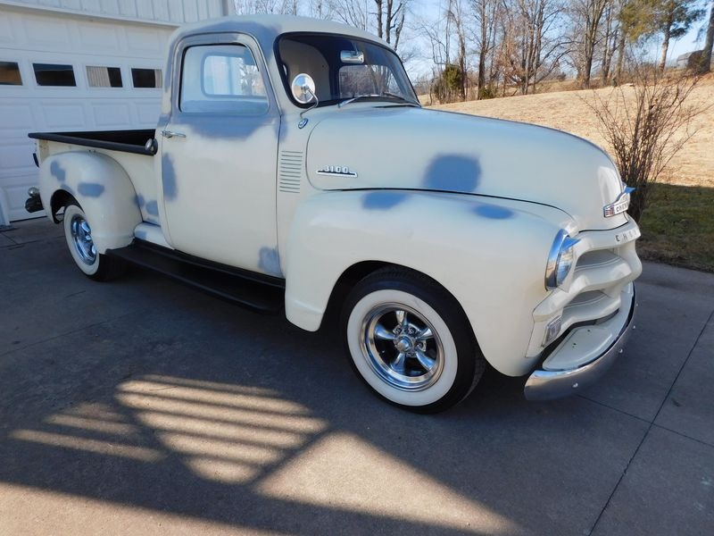 Used 1955 Chevrolet Pickup -3100- EARLY FIRST SERIES PICK UP TRUCK- JUST PAINTED BLONDE SATIN- | Mundelein, IL