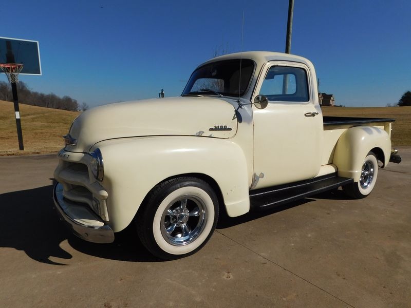 Used 1955 Chevrolet Pickup -3100- EARLY FIRST SERIES PICK UP TRUCK- JUST PAINTED BLONDE SATIN- | Mundelein, IL