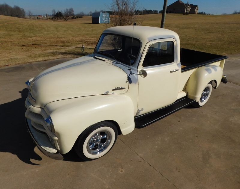 Used 1955 Chevrolet Pickup -3100- EARLY FIRST SERIES PICK UP TRUCK- JUST PAINTED BLONDE SATIN- | Mundelein, IL