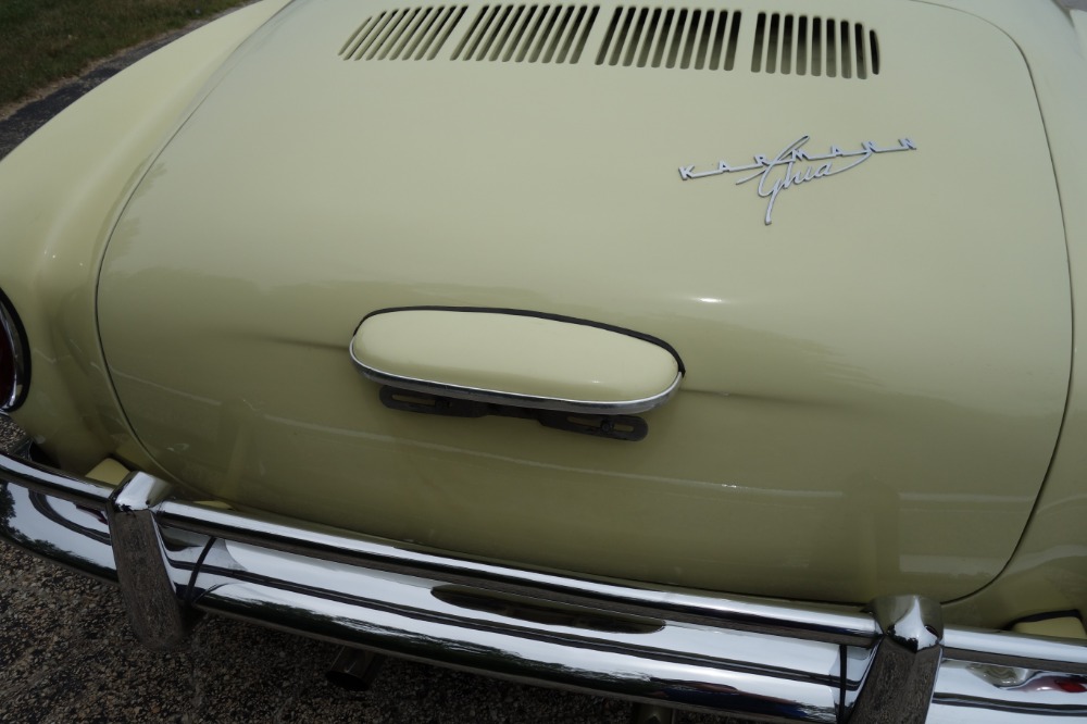 Used 1965 Volkswagen Karmann Ghia -CONVERTIBLE FUN, REALLY NICE RUST FREE QUALITY CONDITION-LOOK UNDERNEATH! | Mundelein, IL