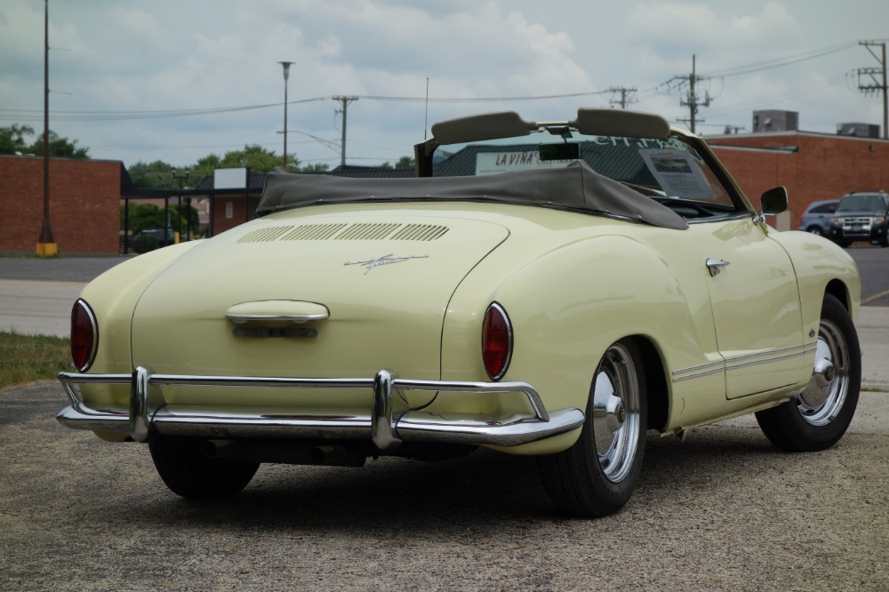 Used 1965 Volkswagen Karmann Ghia -CONVERTIBLE FUN, REALLY NICE RUST FREE QUALITY CONDITION-LOOK UNDERNEATH! | Mundelein, IL