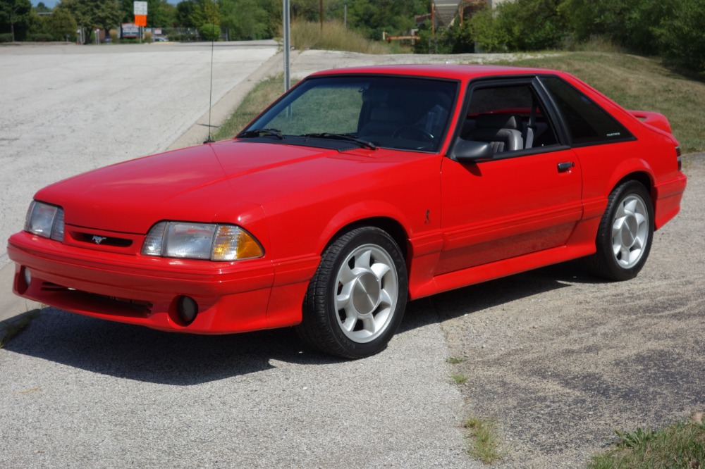 Used 1993 Ford Mustang -PRICE REDUCED!!-COBRA SVT COUPE- 52k ORIGINAL LOW MILES - SEE VIDEO | Mundelein, IL