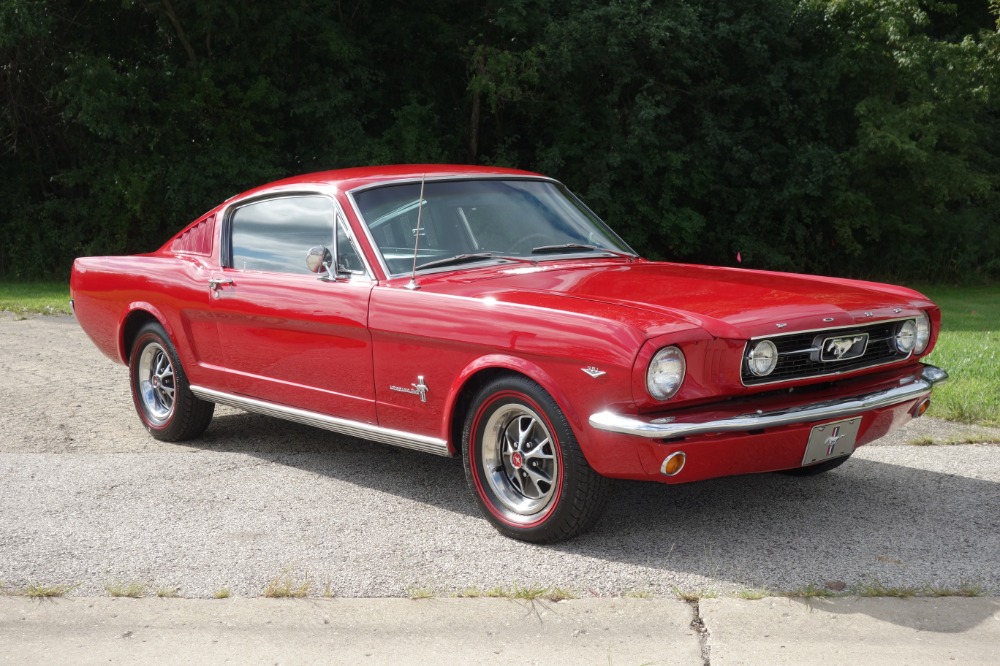Used 1966 Ford Mustang -MAKE OFFER-FASTBACK-REAL RED CAR-351/AUTO-WITH COLD A/C-SEE VIDEO | Mundelein, IL