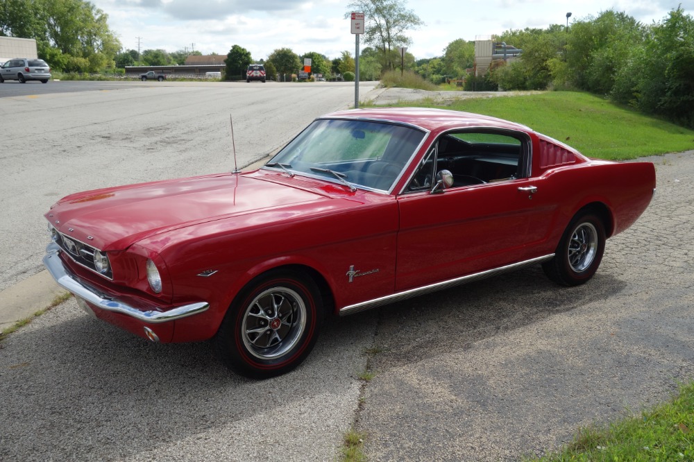 Used 1966 Ford Mustang -MAKE OFFER-FASTBACK-REAL RED CAR-351/AUTO-WITH COLD A/C-SEE VIDEO | Mundelein, IL