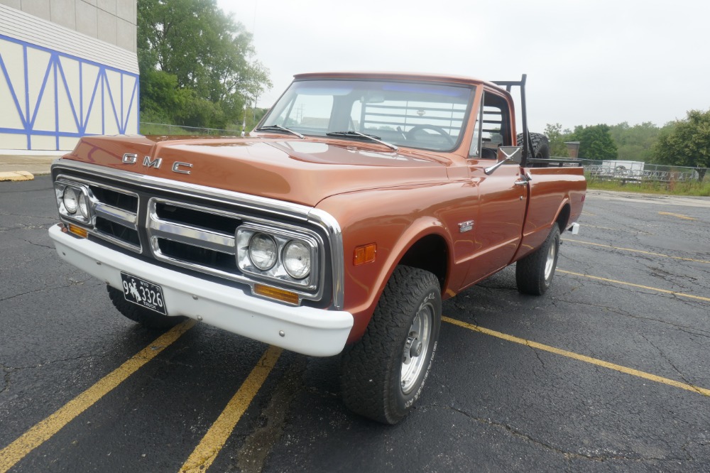 Used 1971 GMC Pickup -K1500- 4X4 -K SERIES- COPPERHEAD  FLEETSIDE MEDIUM BRONZE - VIDEO | Mundelein, IL