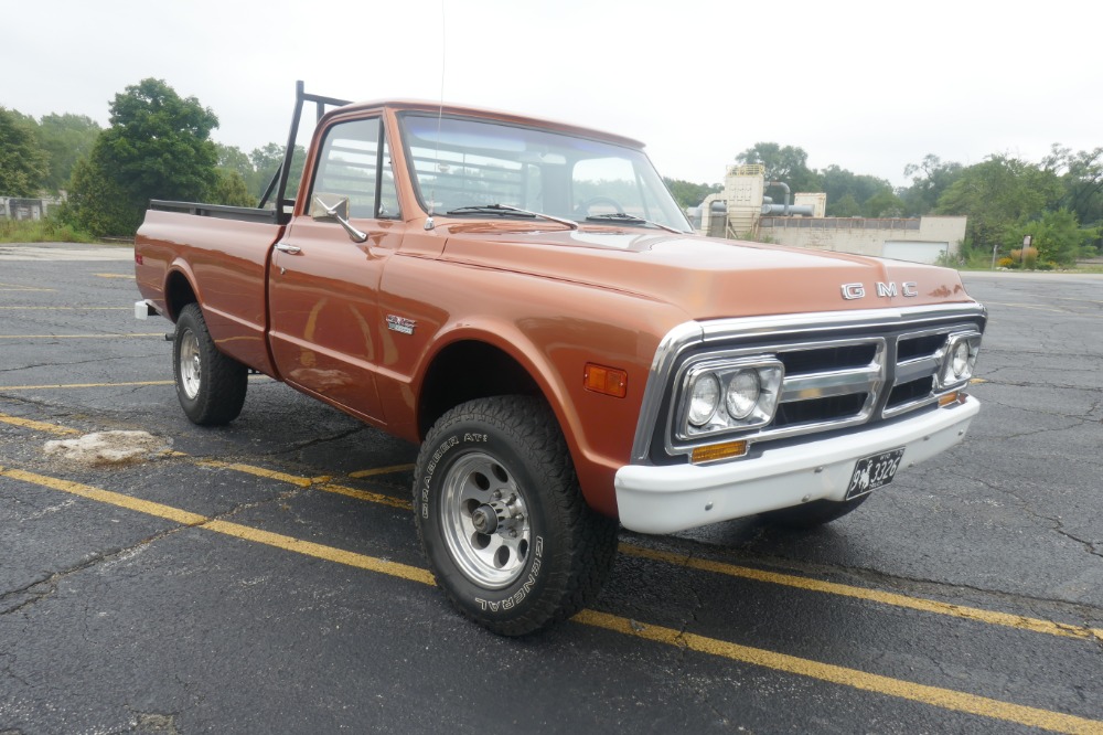 Used 1971 GMC Pickup -K1500- 4X4 -K SERIES- COPPERHEAD  FLEETSIDE MEDIUM BRONZE - VIDEO | Mundelein, IL
