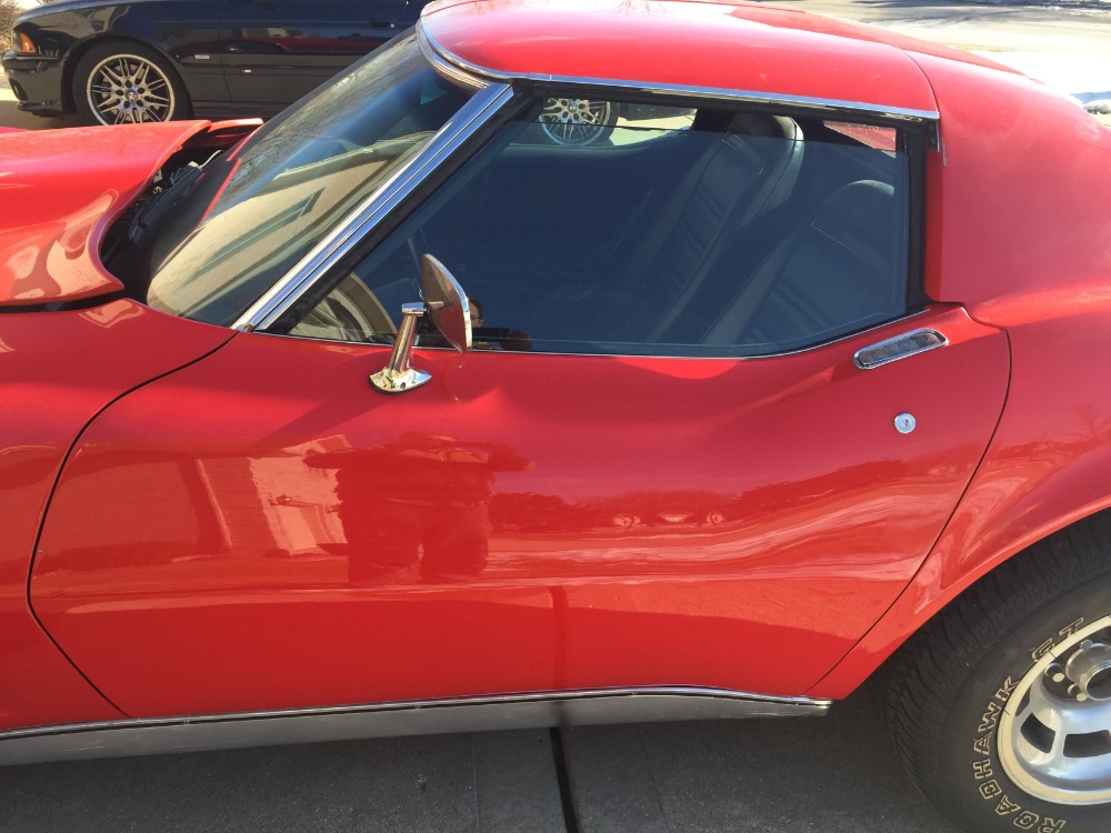 Used 1975 Chevrolet Corvette -THIS LITTLE RED VETTE SCREAMS POWER-BIG BLOCK 454 | Mundelein, IL
