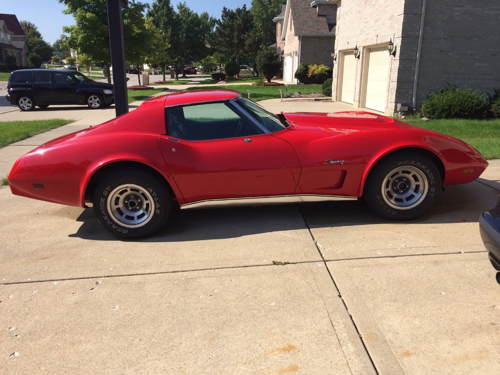 Used 1975 Chevrolet Corvette -THIS LITTLE RED VETTE SCREAMS POWER-BIG BLOCK 454 | Mundelein, IL