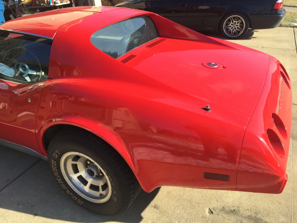 Used 1975 Chevrolet Corvette -THIS LITTLE RED VETTE SCREAMS POWER-BIG BLOCK 454 | Mundelein, IL