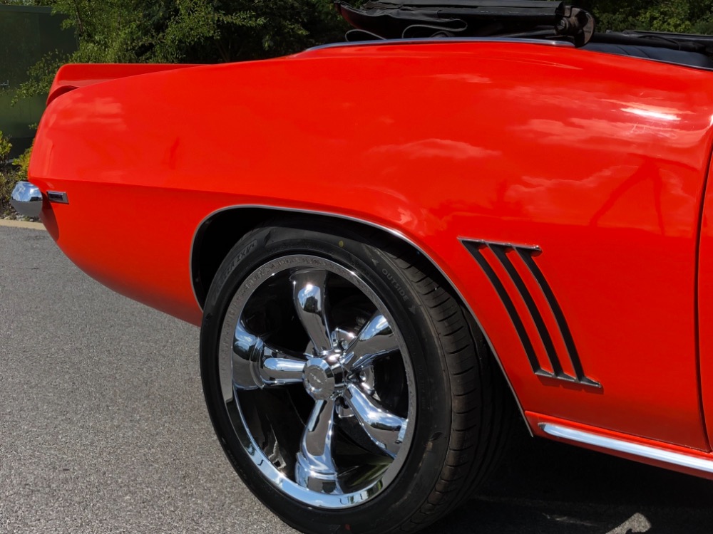 Used 1969 Chevrolet Camaro -RS/SS-Trim X11-Factory Code 72-Hugger Orange Convertible-SEE VIDEO | Mundelein, IL