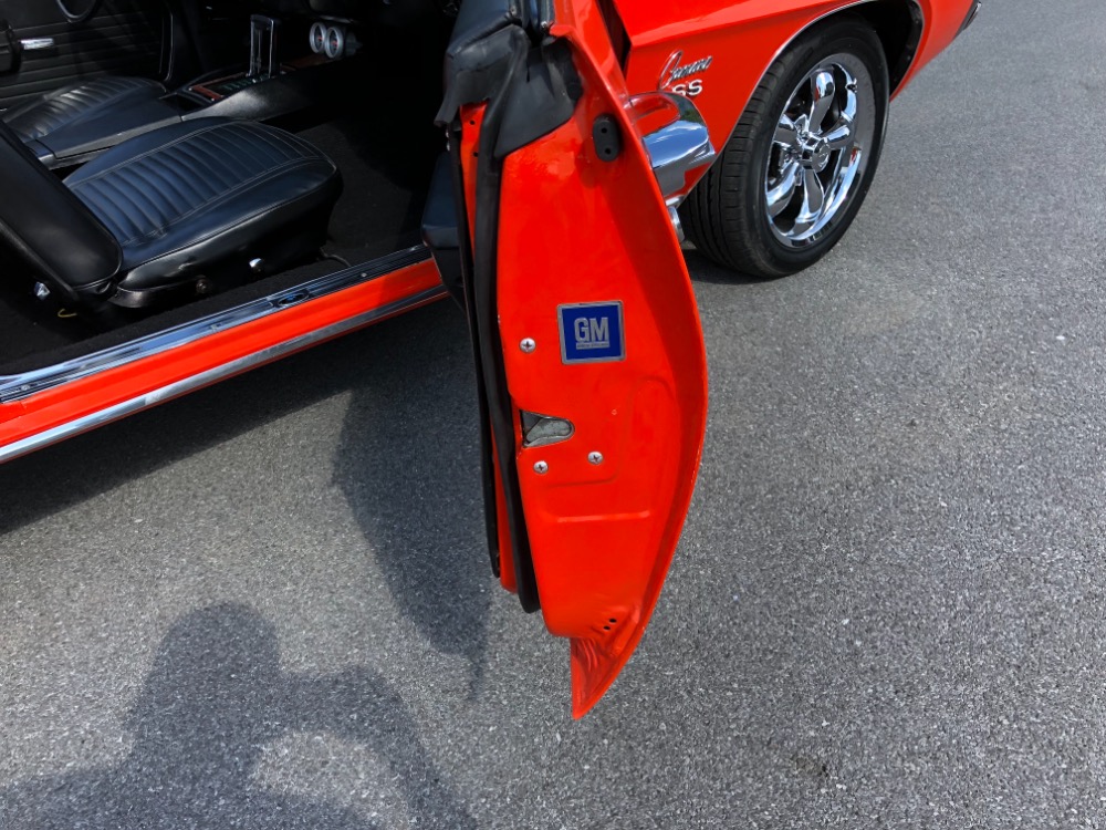 Used 1969 Chevrolet Camaro -RS/SS-Trim X11-Factory Code 72-Hugger Orange Convertible-SEE VIDEO | Mundelein, IL