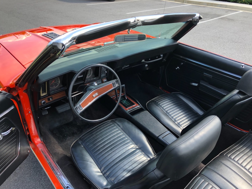 Used 1969 Chevrolet Camaro -RS/SS-Trim X11-Factory Code 72-Hugger Orange Convertible-SEE VIDEO | Mundelein, IL