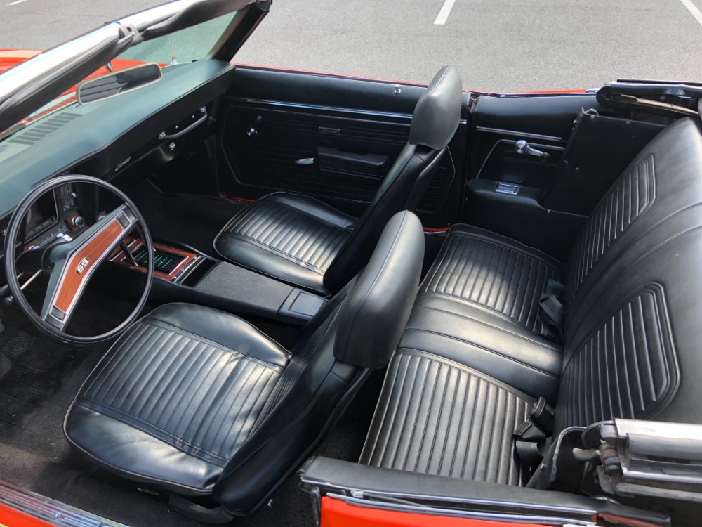 Used 1969 Chevrolet Camaro -RS/SS-Trim X11-Factory Code 72-Hugger Orange Convertible-SEE VIDEO | Mundelein, IL