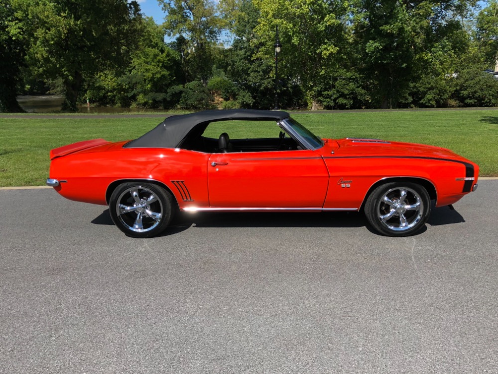 Used 1969 Chevrolet Camaro -RS/SS-Trim X11-Factory Code 72-Hugger Orange Convertible-SEE VIDEO | Mundelein, IL