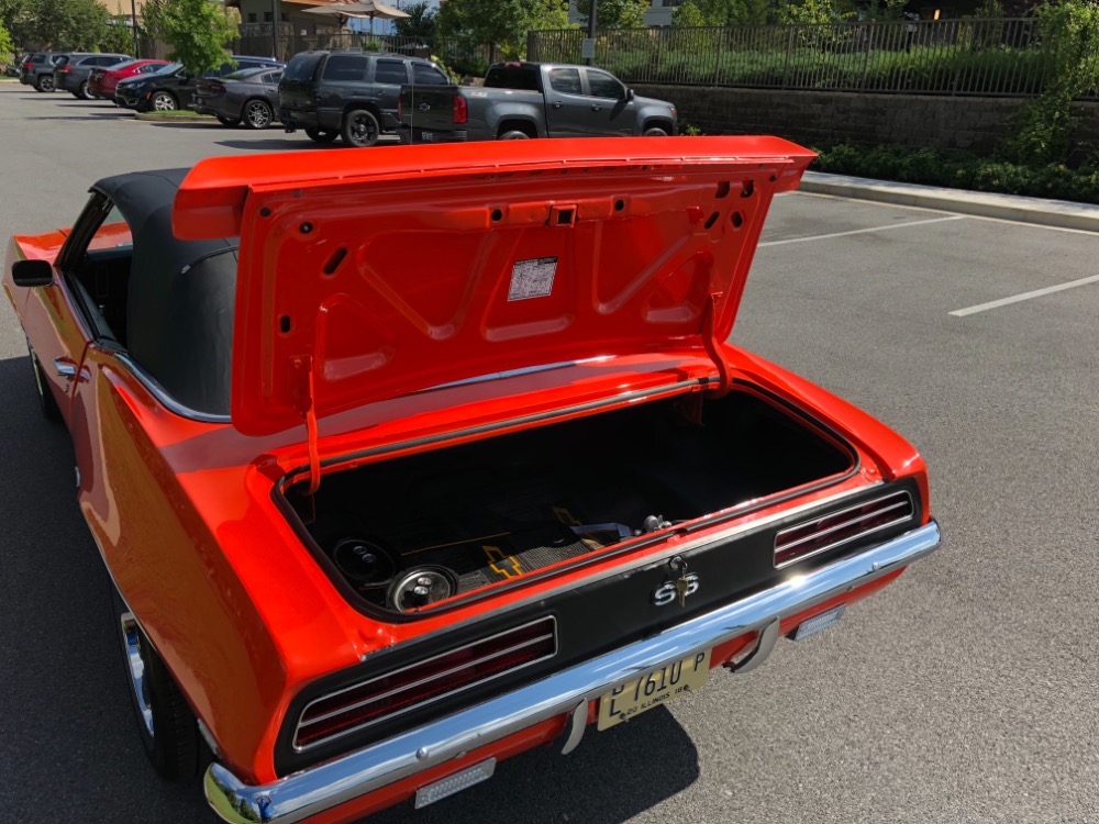 Used 1969 Chevrolet Camaro -RS/SS-Trim X11-Factory Code 72-Hugger Orange Convertible-SEE VIDEO | Mundelein, IL