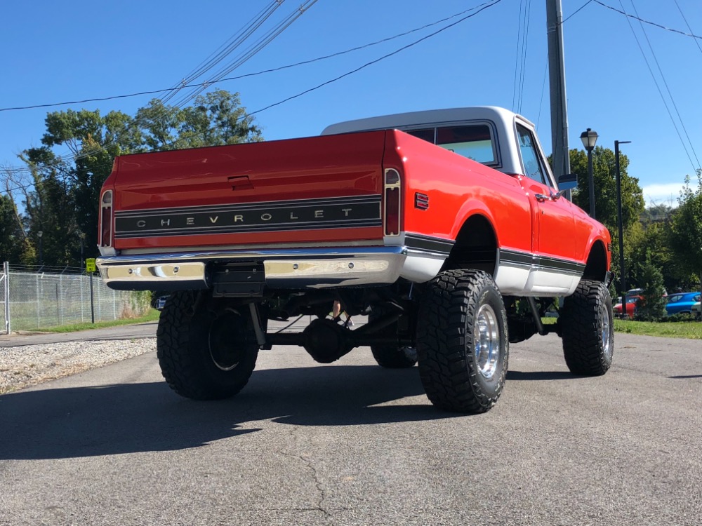 Used 1972 Chevrolet Pickup -K10-SWB HUGGER ORANGE 4x4-FRAME OFF RESTORED-SHORT BED- | St. Petersburg, FL