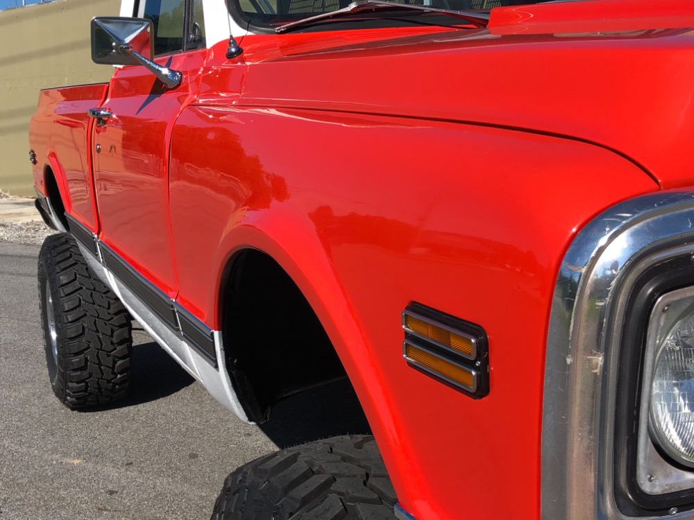 Used 1972 Chevrolet Pickup -K10-SWB HUGGER ORANGE 4x4-FRAME OFF RESTORED-SHORT BED- | St. Petersburg, FL