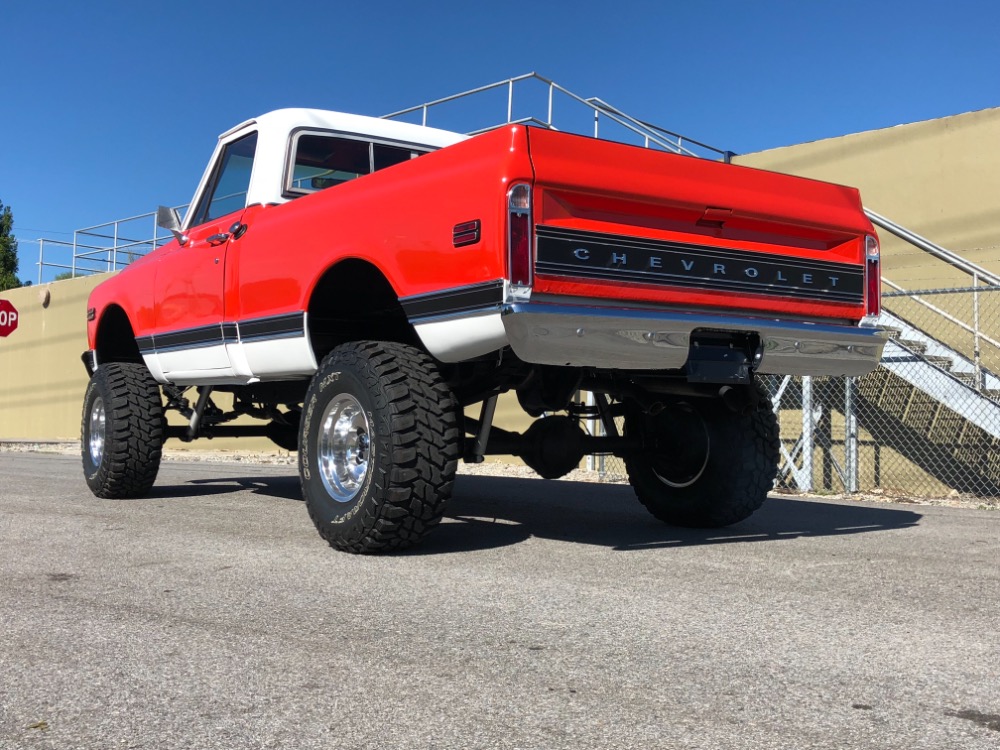 Used 1972 Chevrolet Pickup -K10-SWB HUGGER ORANGE 4x4-FRAME OFF RESTORED-SHORT BED- | St. Petersburg, FL