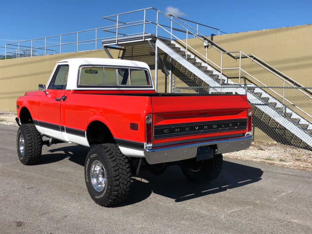 Used 1972 Chevrolet Pickup -K10-SWB HUGGER ORANGE 4x4-FRAME OFF RESTORED-SHORT BED- | St. Petersburg, FL