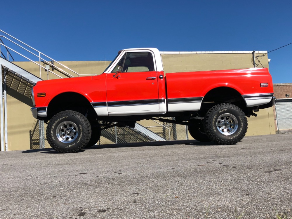 Used 1972 Chevrolet Pickup -K10-SWB HUGGER ORANGE 4x4-FRAME OFF RESTORED-SHORT BED- | St. Petersburg, FL