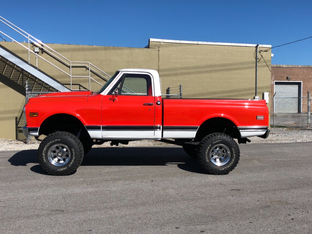 Used 1972 Chevrolet Pickup -K10-SWB HUGGER ORANGE 4x4-FRAME OFF RESTORED-SHORT BED- | St. Petersburg, FL