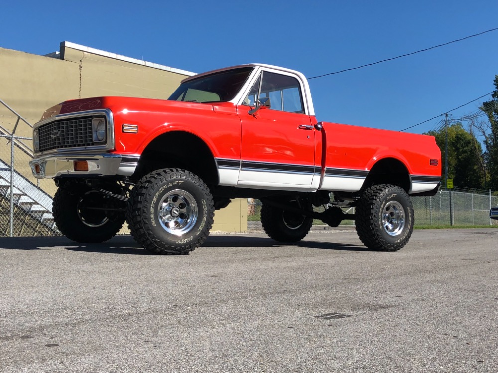 Used 1972 Chevrolet Pickup -K10-SWB HUGGER ORANGE 4x4-FRAME OFF RESTORED-SHORT BED- | St. Petersburg, FL