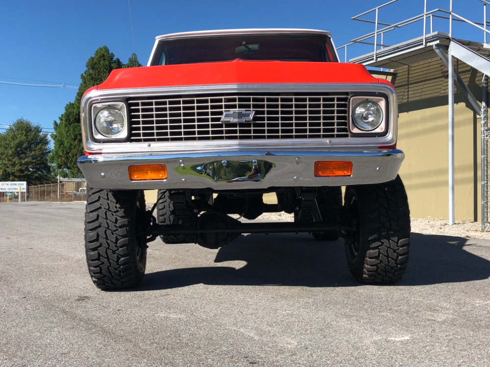 Used 1972 Chevrolet Pickup -K10-SWB HUGGER ORANGE 4x4-FRAME OFF RESTORED-SHORT BED- | St. Petersburg, FL