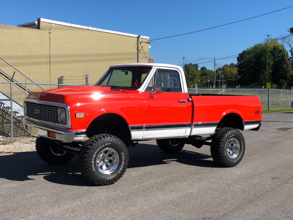 Used 1972 Chevrolet Pickup -K10-SWB HUGGER ORANGE 4x4-FRAME OFF RESTORED-SHORT BED- | St. Petersburg, FL