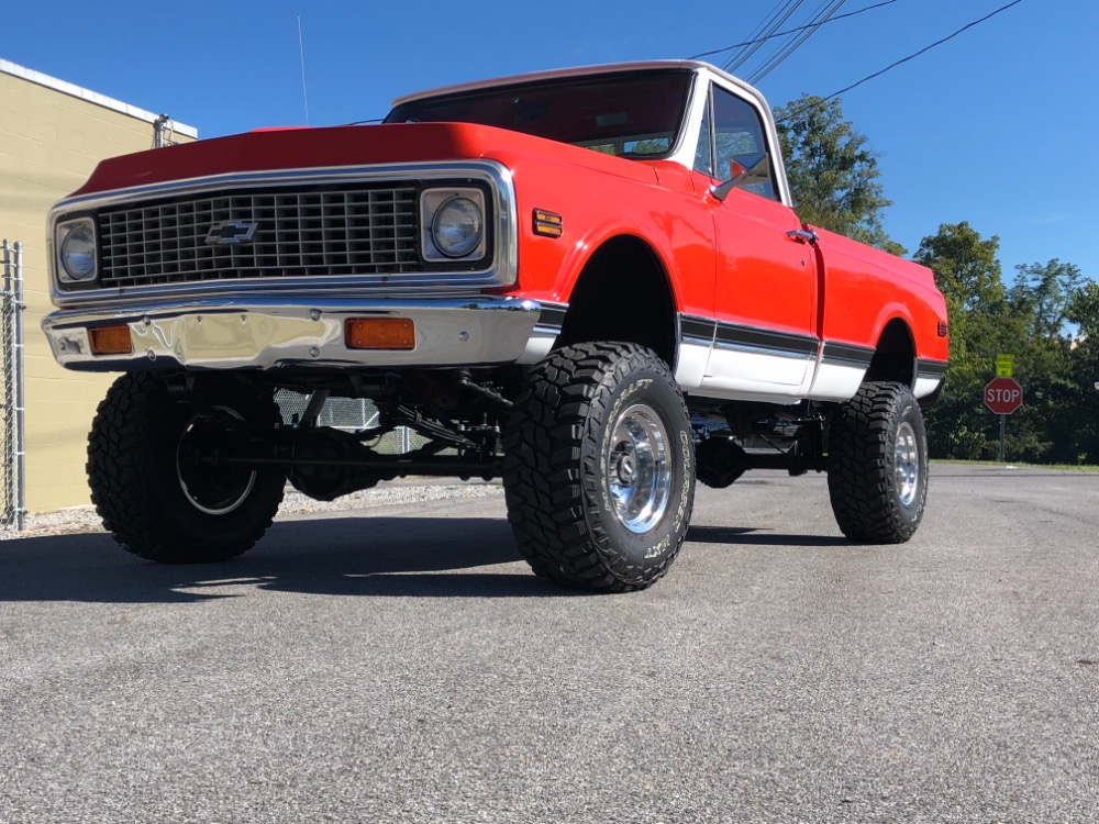 Used 1972 Chevrolet Pickup -K10-SWB HUGGER ORANGE 4x4-FRAME OFF RESTORED-SHORT BED- | St. Petersburg, FL