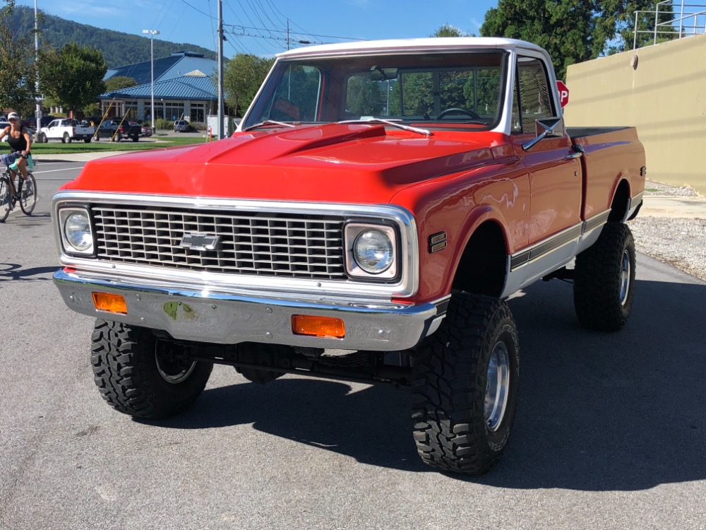 Used 1972 Chevrolet Pickup -K10-SWB HUGGER ORANGE 4x4-FRAME OFF RESTORED-SHORT BED- | St. Petersburg, FL